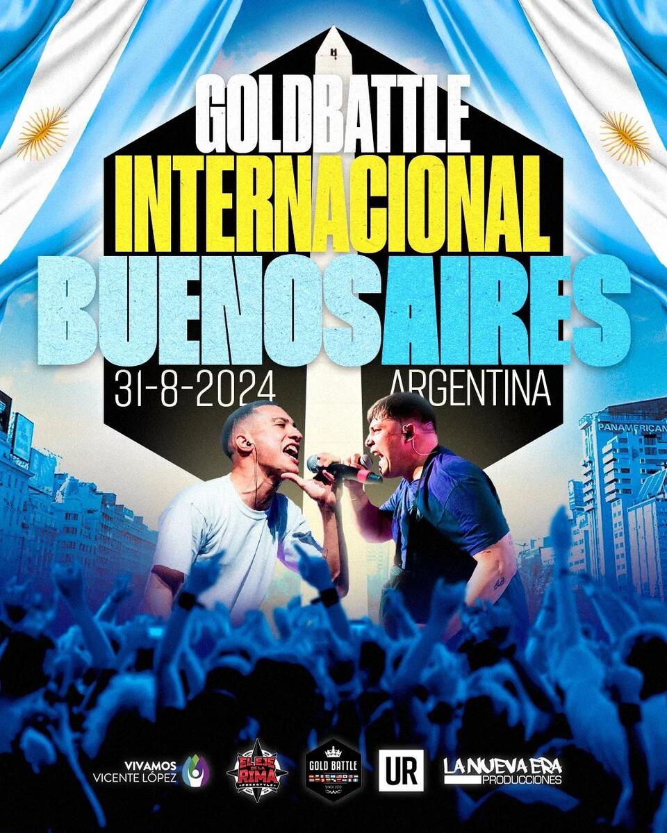 cartel FINAL INTERNACIONAL GOLDBATTLE Gold Battle