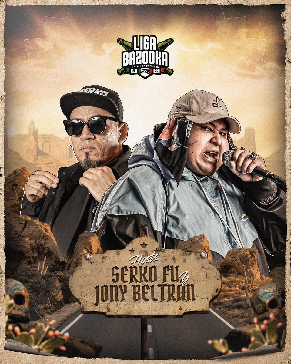 cartel Liga Bazooka en México Liga Bazooka