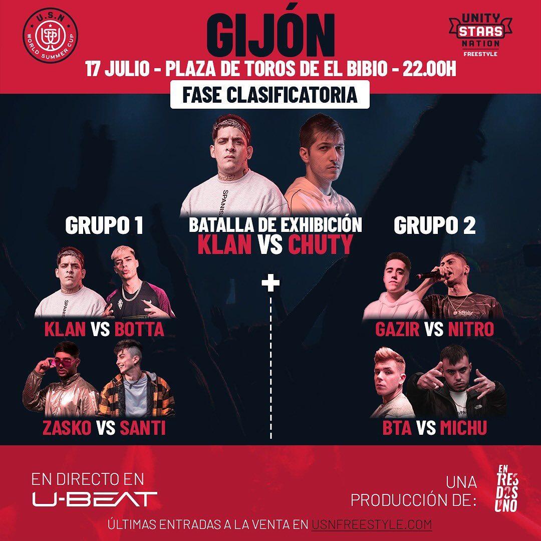 cartel USN World Summer Cup Gijón (Clasificatoria) USN