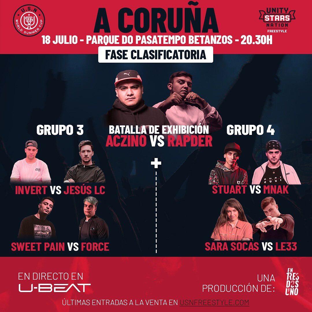 cartel USN World Summer Cup A Coruña (Clasificatoria) USN