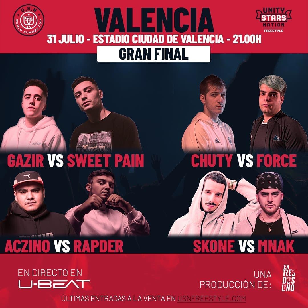 cartel USN World Summer Cup Valencia (Final) USN