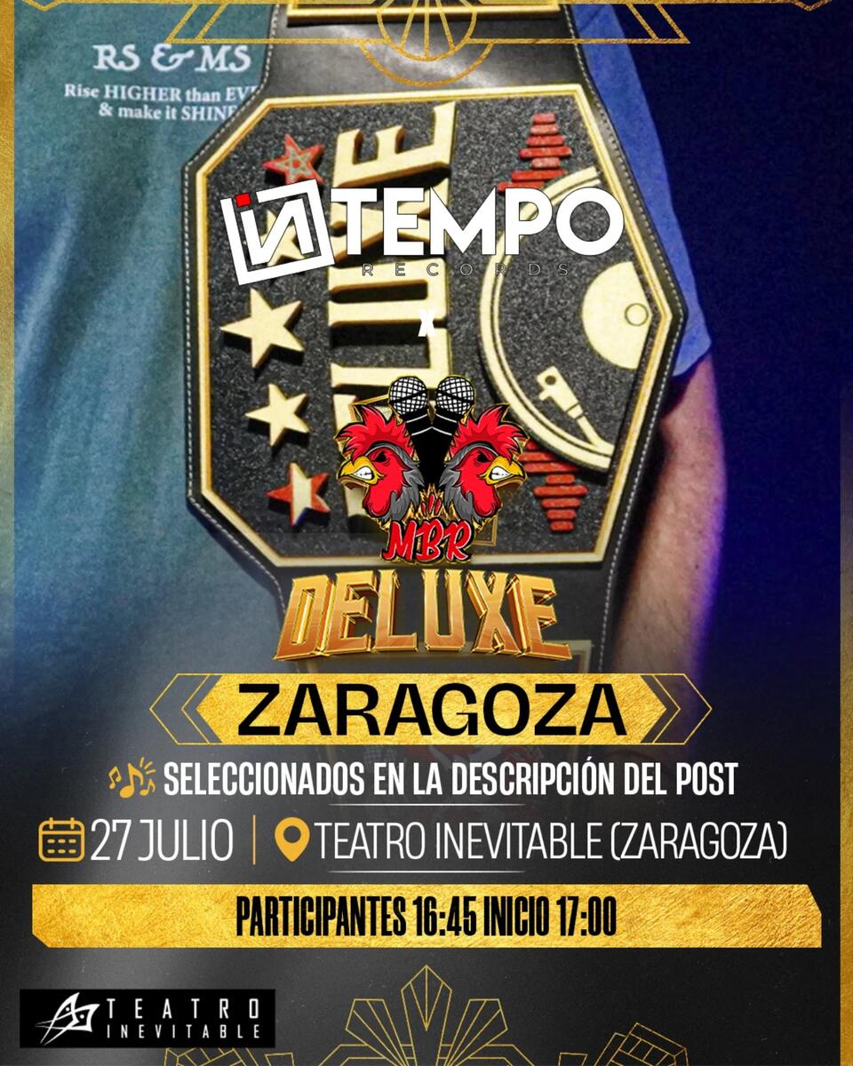 cartel MBR DELUXE Miraelbuenrap