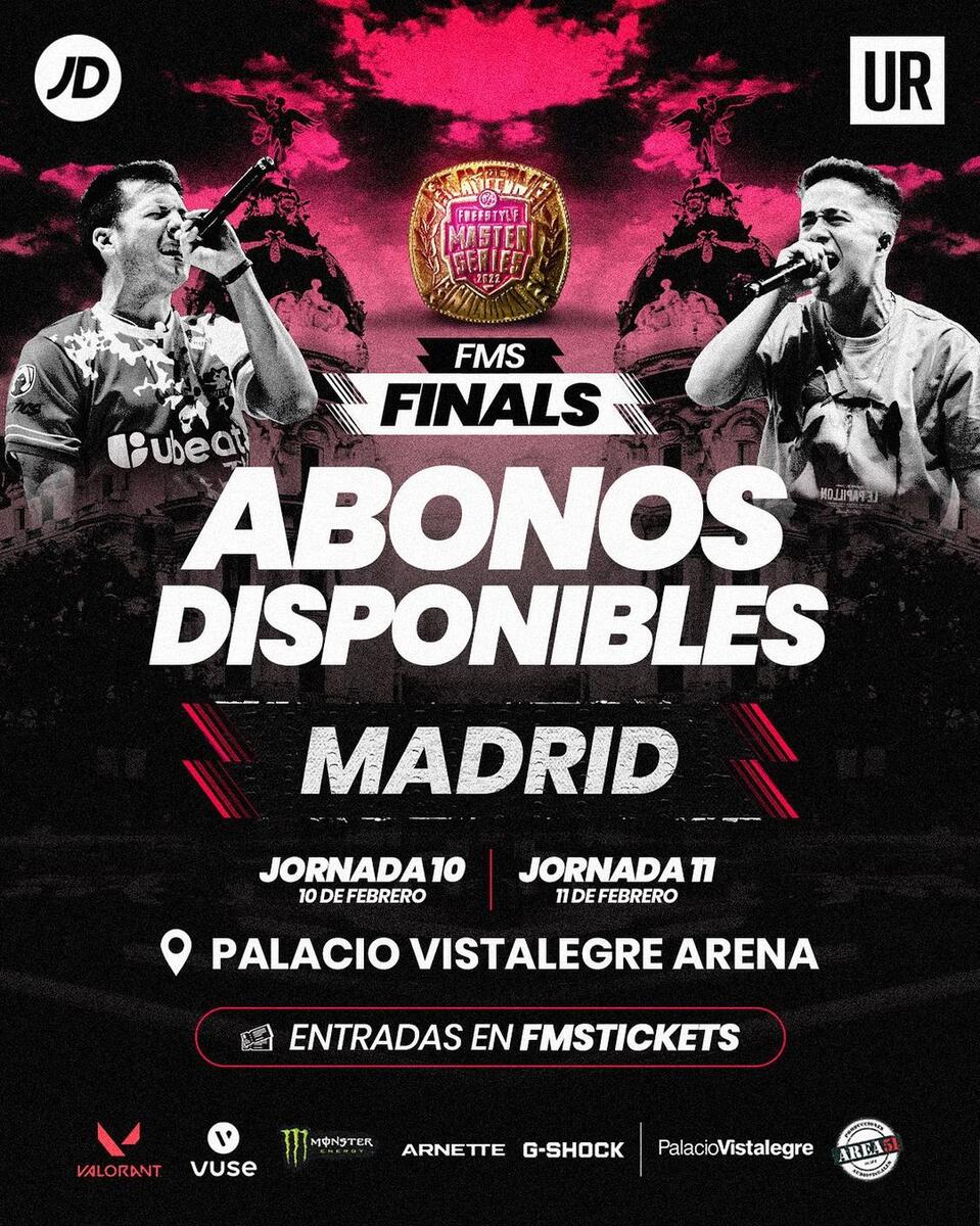 cartel FMS España Jornada 10 | 2021-2022 FMS España