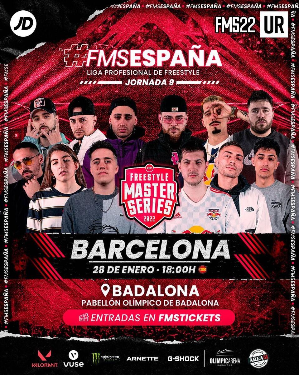 cartel FMS España Jornada 9 | 2021-2022 FMS España