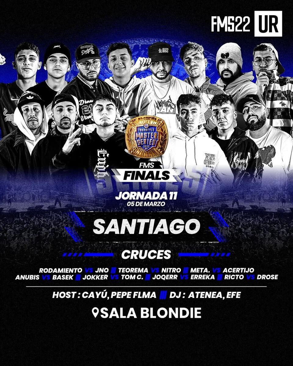 cartel FMS Chile Jornada 11 | 2021-2022 FMS Chile