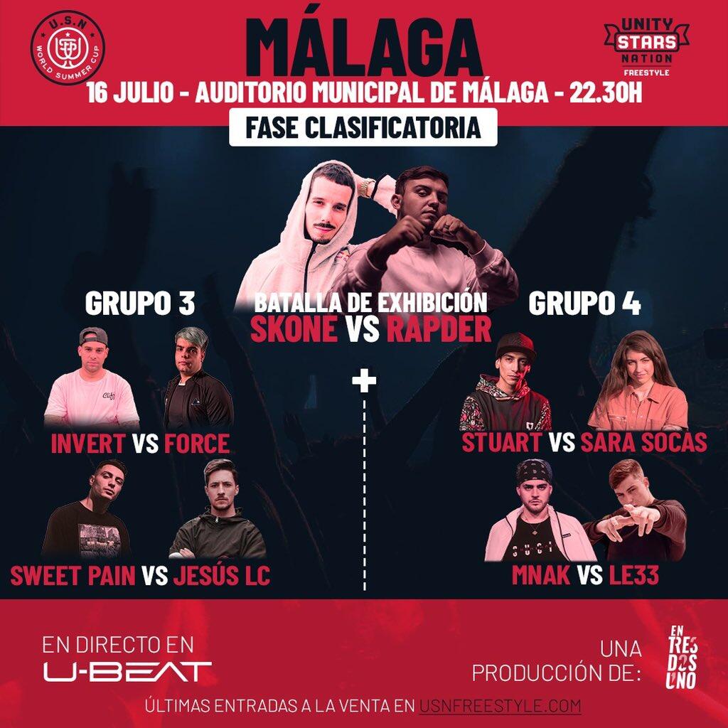 cartel USN World Summer Cup Málaga (Clasificatoria) USN